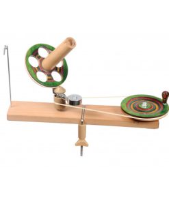 KnitPro Signature Krydsnøgleapparat Bordmodel Birk Natur/Print